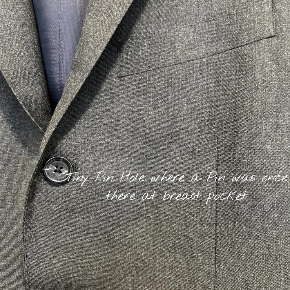 J. Crew Italian Wool Aldridge‎ Jacket Gray Blazer 38S Staple Business Workwear